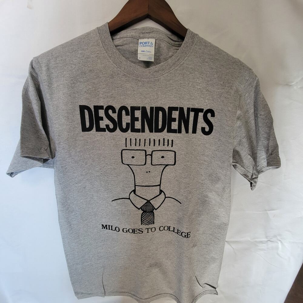 the Descendents  band t shirt  size small sport gray